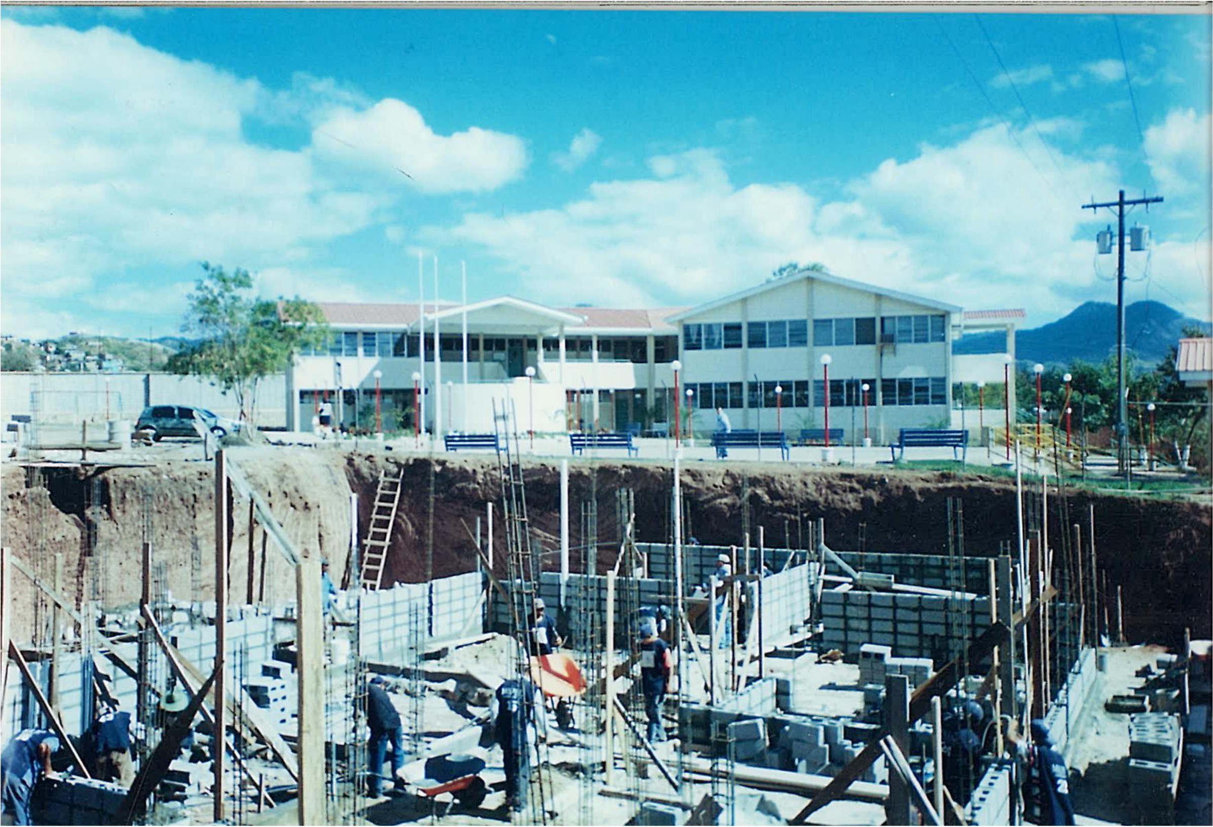 Obra de ampliación de las instalaciones del campus